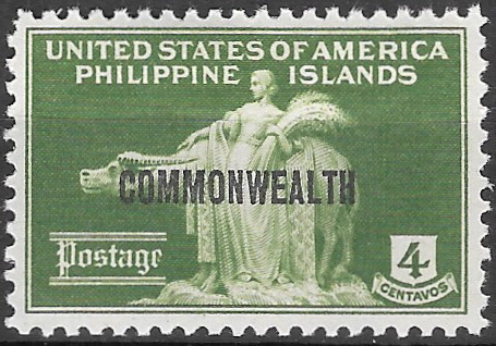 Philippine Definitive Stamp from 1937 - 1936-37 overprints
