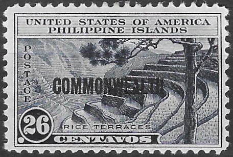 Philippine Definitive Stamp from 1937 - 1936-37 overprints