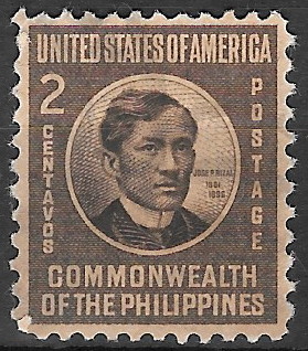 Philippine Definitive Stamp from 1946 - José Rizal (1861-1896)