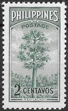 Philippine Commemorative Stamp from 1950 - 50th Anniversary of the Bureau of Forestry