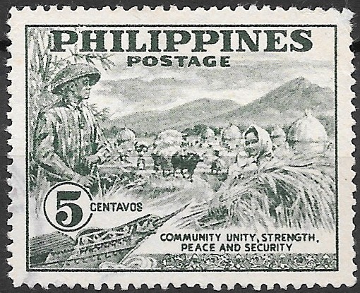 Philippine Commemorative Stamp from 1951 - Peace Fund Campaign (1951)