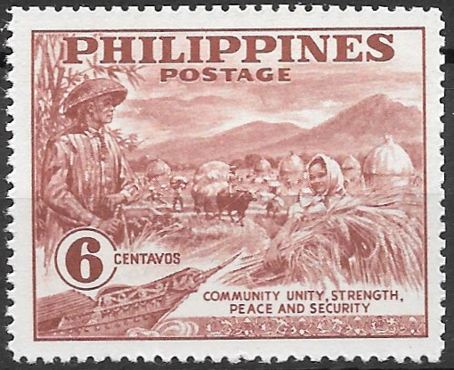 Philippine Commemorative Stamp from 1951 - Peace Fund Campaign (1951)