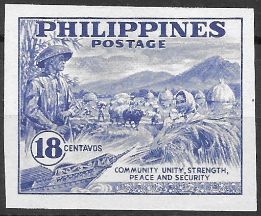 Philippine Commemorative Stamp from 1951 - Peace Fund Campaign (1951)