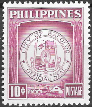 Philippine Commemorative Stamp from 1959 - Provincial Coats of Arms (1959)