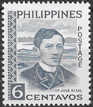 Philippine Definitive Stamp from 1959 - José Rizal (1861-1896)