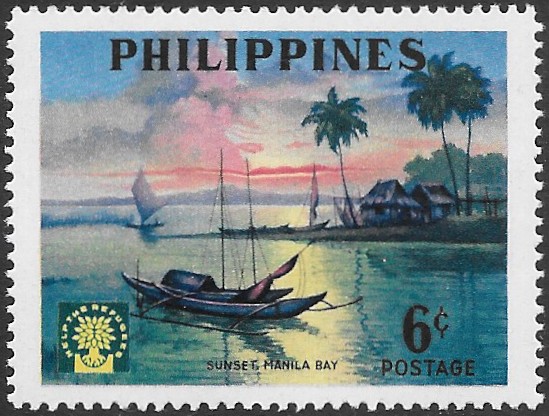 Philippine Commemorative Stamp from 1960 - World Refugee Year