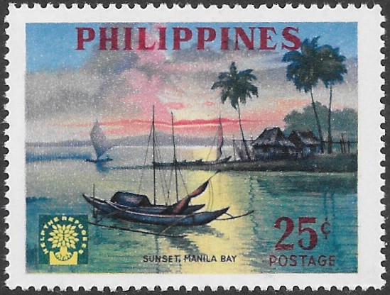 Philippine Commemorative Stamp from 1960 - World Refugee Year