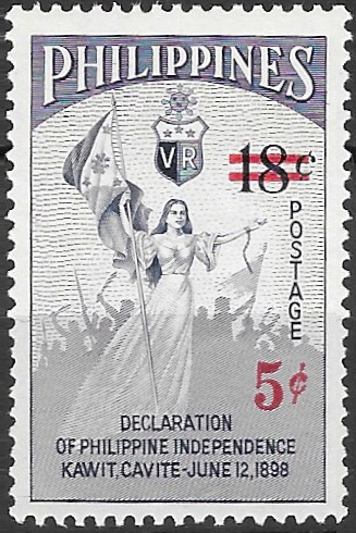 Philippine Definitive Stamp from 1960 - Surcharges of 1960