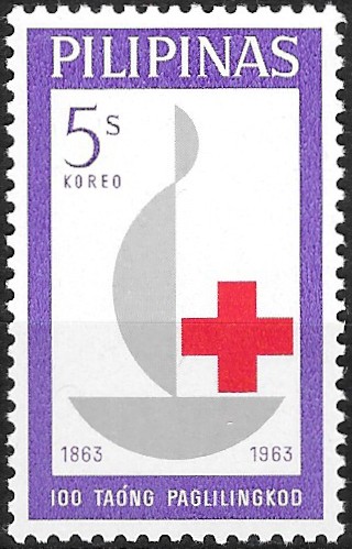 1963 Red Cross Centenary  - 100 Years of International Red Cross