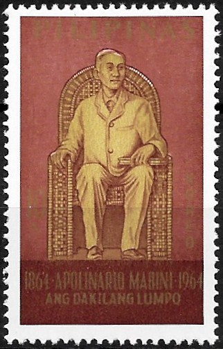 Philippine Commemorative Stamp from 1964 - National hero