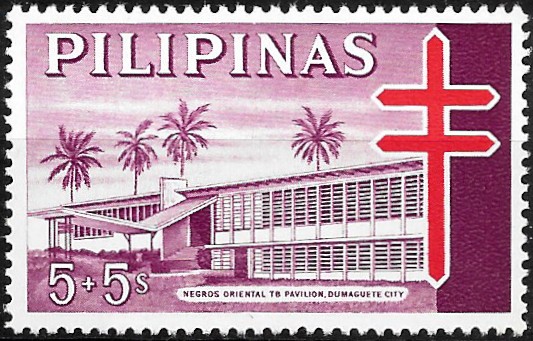 Philippine Postal Tax Stamp from 1964 - Obligatory Tax T.B. Relief Fund
