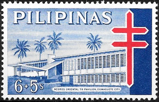 Philippine Postal Tax Stamp from 1964 - Obligatory Tax T.B. Relief Fund