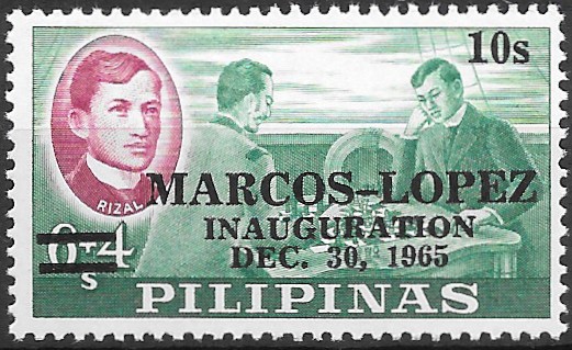 Philippine Commemorative Stamp from 1965 - José Rizal (1861-1896)