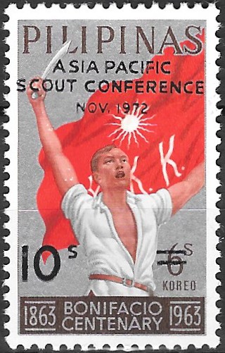 Philippine Commemorative Stamp from 1972 - Asia Pacific Scout Conference