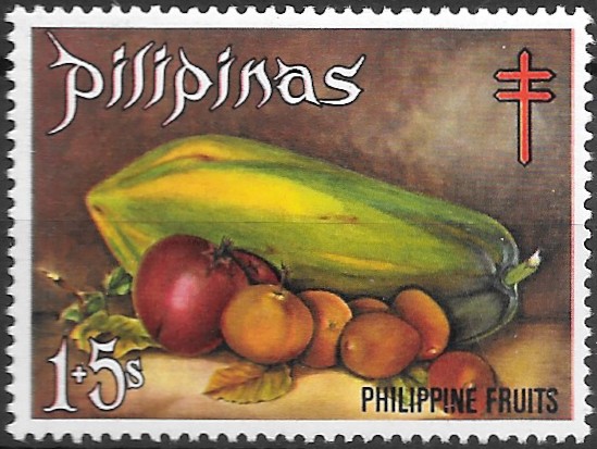 Philippine Postal Tax Stamp from 1972 - Fight Against Tuberculosis