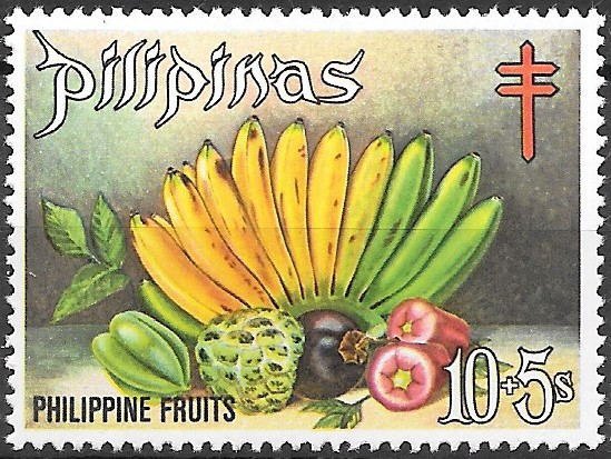 Philippine Postal Tax Stamp from 1972 - Fight Against Tuberculosis