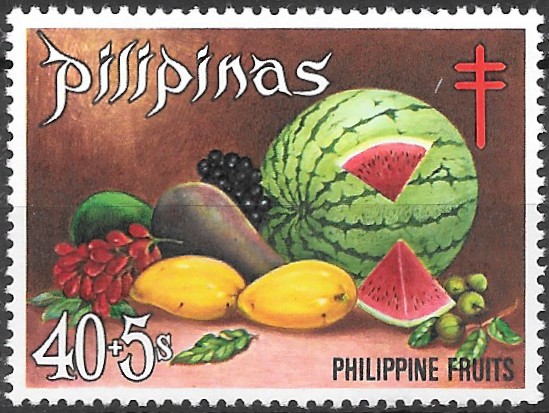 Philippine Postal Tax Stamp from 1972 - Fight Against Tuberculosis