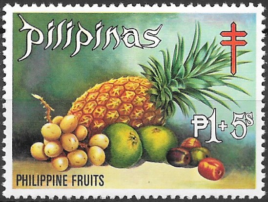 Philippine Postal Tax Stamp from 1972 - Fight Against Tuberculosis
