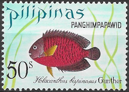 Philippine Air Mail Stamp from 1972 - Fish (1972)