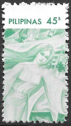 Philippine Commemorative Stamp from 1975 - Philippine Orthopedic Association - 25th anniv.