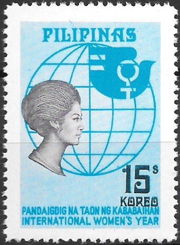 Philippine Commemorative Stamp from 1975 - International Women's Year