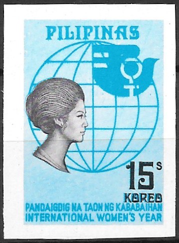 Philippine Commemorative Stamp from 1975 - International Women's Year