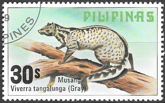 Philippine Commemorative Stamp from 1979 - Mammals