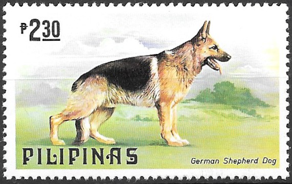 Philippine Commemorative Stamp from 1979 - Dogs and Cats