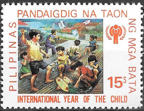 Philippine Commemorative Stamp from 1979 - International Year of the Child