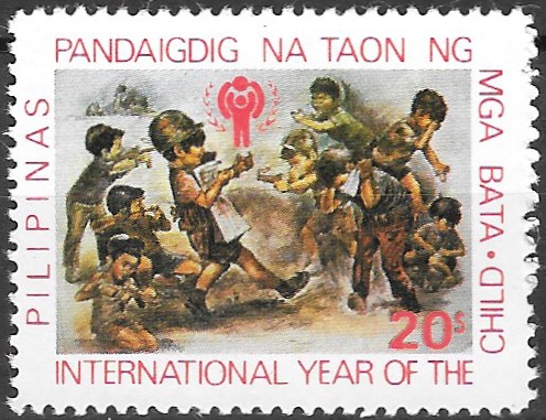 Philippine Commemorative Stamp from 1979 - International Year of the Child