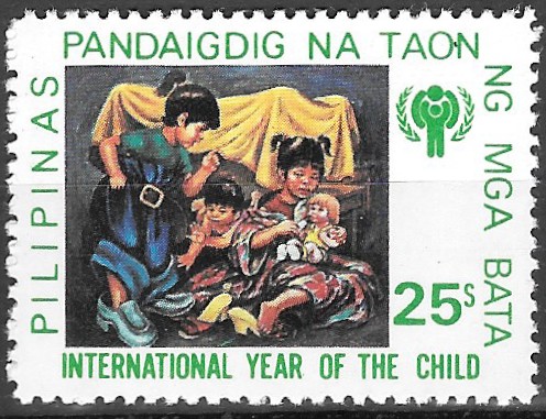 Philippine Commemorative Stamp from 1979 - International Year of the Child