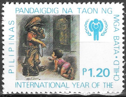 Philippine Commemorative Stamp from 1979 - International Year of the Child