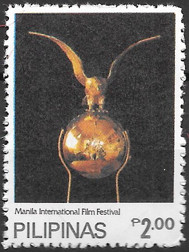 Philippine Commemorative Stamp from 1982 - 1982 Manila International Film Festival