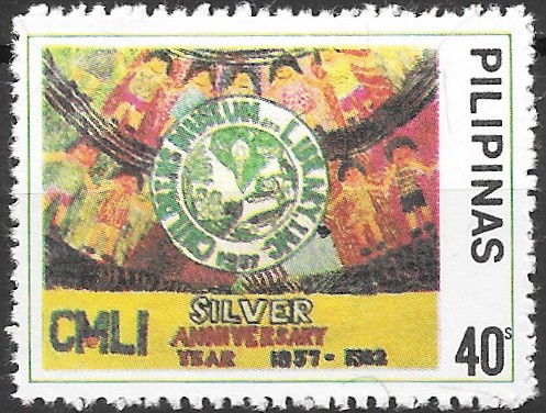 Philippine Commemorative Stamp from 1982 - 25th Anniversary Children´s Museum and Library