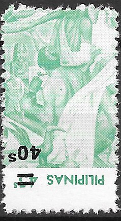 Philippine Definitive Stamp from 1983 - Philippine Orthopedic Association Overprinted