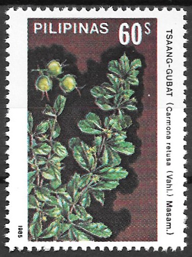 Philippine Commemorative Stamp from 1985 - Philippine Medicinal Plants