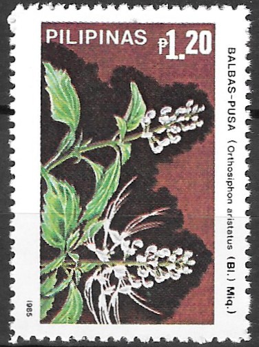 Philippine Commemorative Stamp from 1985 - Philippine Medicinal Plants