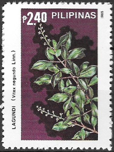 Philippine Commemorative Stamp from 1985 - Philippine Medicinal Plants
