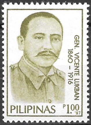Philippine Definitive Stamp from 1987 - Personalities / Portraits
