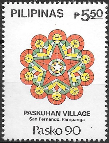 PH 2039 Philippine Commemorative Stamp from 1990 - Christmas 1990