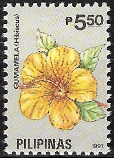1991 Flowers  - Hibiscus