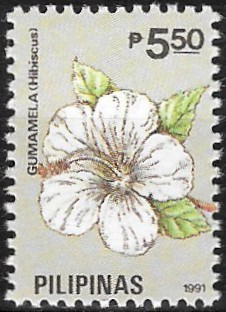 1991 Flowers  - Hibiscus