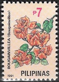 PH 2080 Philippine Definitive Stamp from 1991 - Flowers