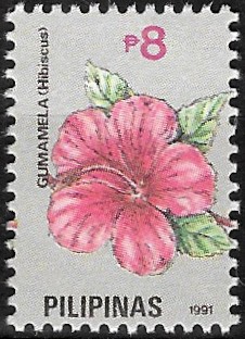 PH 2087 Philippine Definitive Stamp from 1991 - Flowers