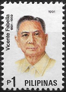 PH 2089d Philippine Commemorative Stamp from 1991 - Great Filipinos