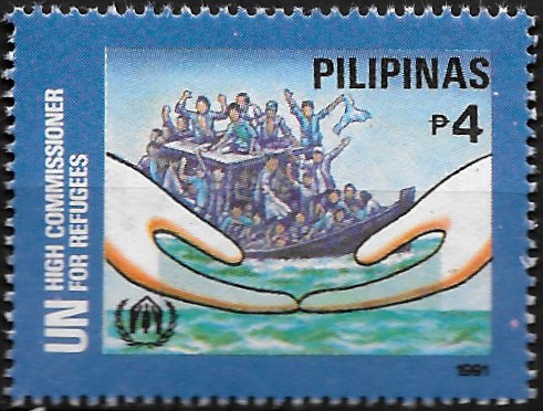 PH 2105 Philippine Commemorative Stamp from 1991 - UN Projects