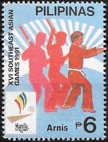 PH 2112 Philippine Commemorative Stamp from 1991 - XVI Southeast Asian Games, Manila