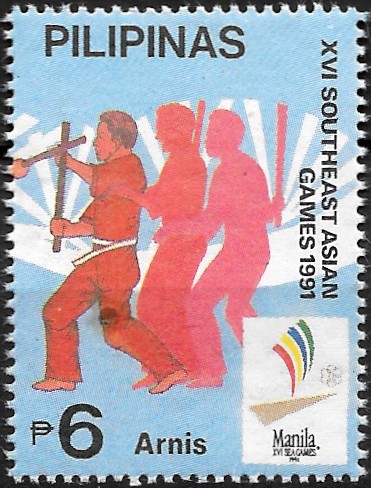 PH 2113 Philippine Commemorative Stamp from 1991 - XVI Southeast Asian Games, Manila