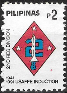 PH 2119b Philippine Definitive Stamp from 1991 - United States Armed Forces in the Far East
