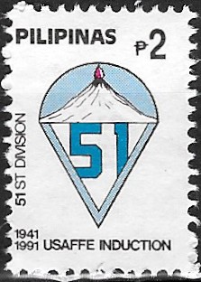 PH 2119g Philippine Definitive Stamp from 1991 - United States Armed Forces in the Far East